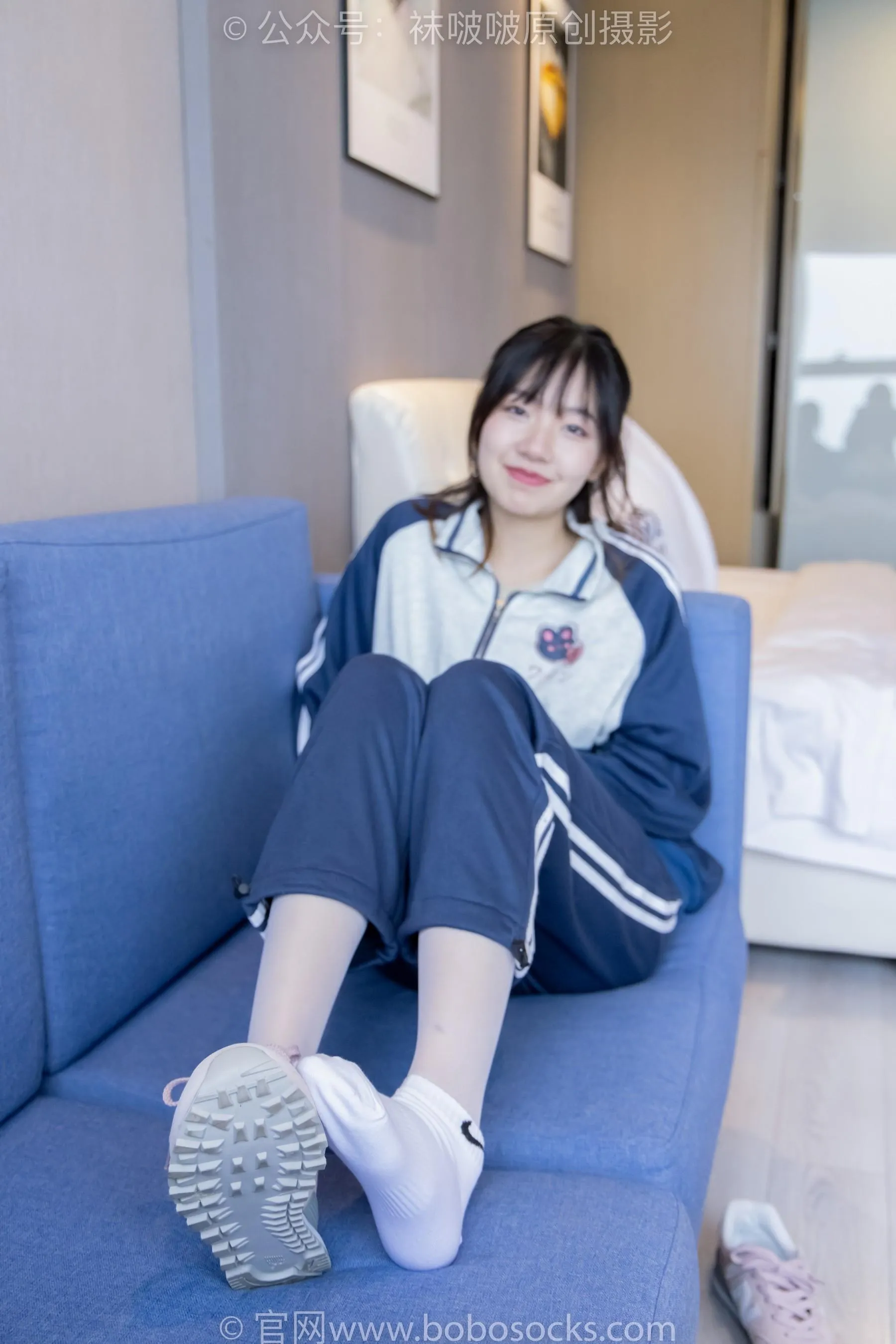 [BoBoSocks袜啵啵]NO.226 小甜豆-运动鞋、白棉袜、白丝 [87P]插图8